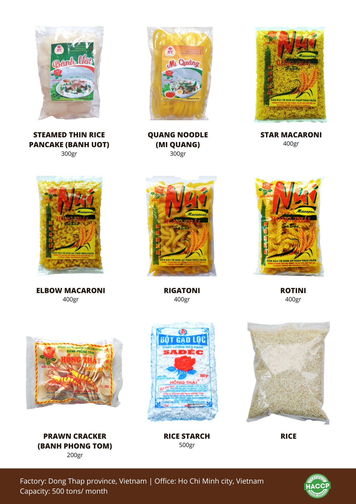 Vietnamese Rice noodle & Rice-based products – MaapTrade